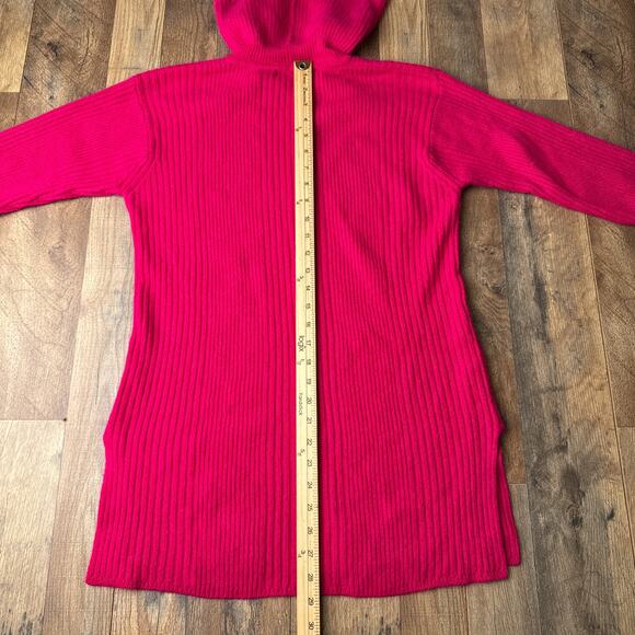 Vintage Angora Rabbit Lambswool Blend Sweater Women's Small Pink Jeanne Pierre - Picture 7 of 11